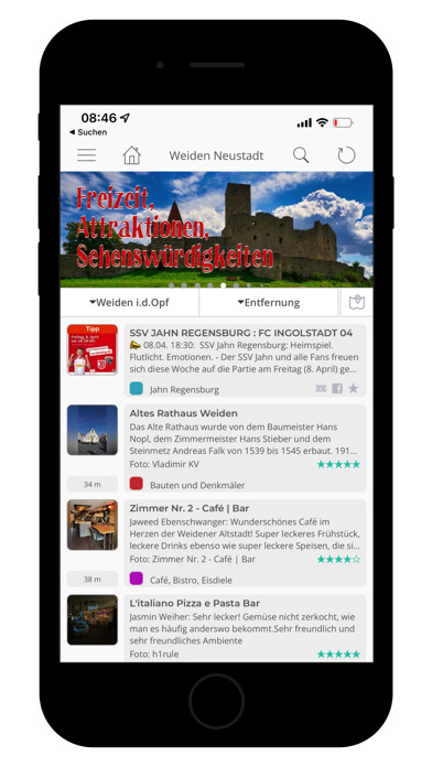 Emulate iPhone app Region Weiden using MyAndroid Emulate iPhone app Region Weiden using MyAndroid