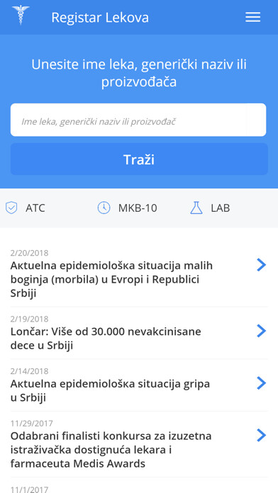 Run android online APK Registar Lekova from MyAndroid or emulate Registar Lekova using MyAndroid