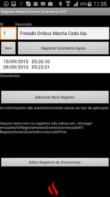 Emulate Android APK Register Time Event AHT Emulate Android APK Register Time Event AHT