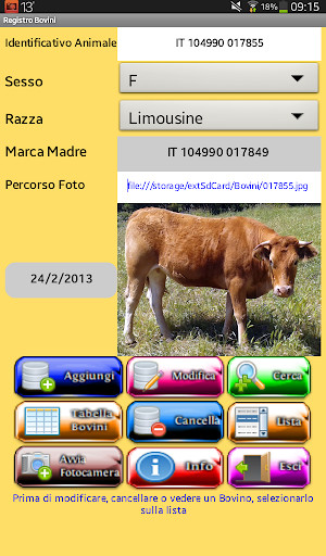 Run android online APK Registro Bovini from MyAndroid or emulate Registro Bovini using MyAndroid