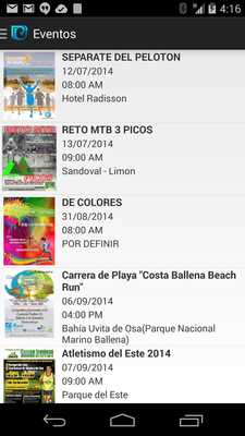 Emulate Android APK Registro Unico