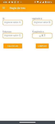 Run android online APK Regla de tres from MyAndroid or emulate Regla de tres using MyAndroid