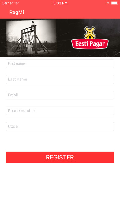 Emulate iPhone app RegMi X using MyAndroid