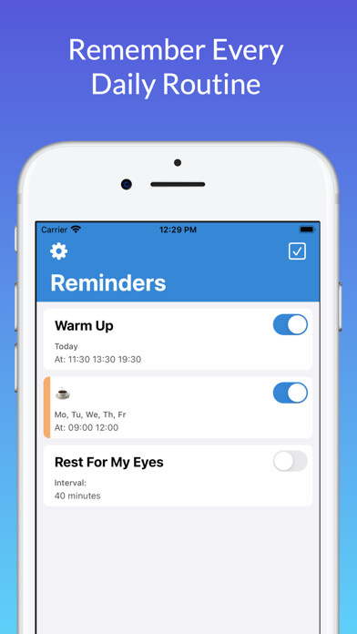 Emulate iPhone app Regular Reminders: Hourly Memo using MyAndroid Emulate iPhone app Regular Reminders: Hourly Memo using MyAndroid