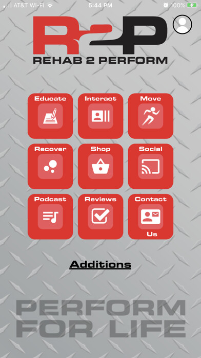 Emulate iPhone app Rehab2Perform using MyAndroid Emulate iPhone app Rehab2Perform using MyAndroid