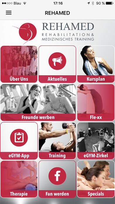 Emulate iPhone app REHAMED NU Trainingszentrum using MyAndroid Emulate iPhone app REHAMED NU Trainingszentrum using MyAndroid