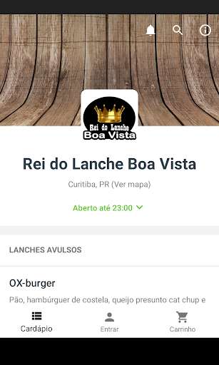 Run android online APK Rei do Lanche Boa Vista from MyAndroid or emulate Rei do Lanche Boa Vista using MyAndroid