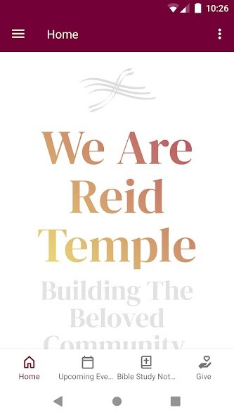 Emulate iPhone app Reid Temple using MyAndroid
