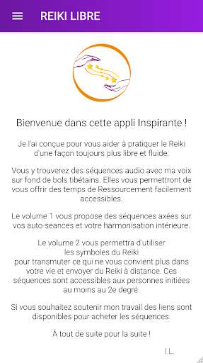 Run android online APK REIKI LIBRE from MyAndroid or emulate REIKI LIBRE using MyAndroid