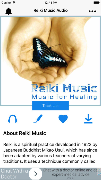 Emulate iPhone app Reiki Music Audio using MyAndroid Emulate iPhone app Reiki Music Audio using MyAndroid