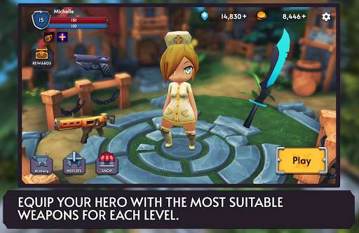 Run android online APK Reincarnated Souls: Top down shooter RPG (LAN) from MyAndroid or emulate Reincarnated Souls: Top down shooter RPG (LAN) using MyAndroid