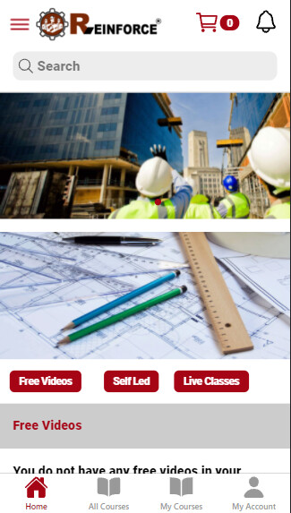 Run android online APK Reinforce -Civil engineers App from MyAndroid or emulate Reinforce -Civil engineers App using MyAndroid