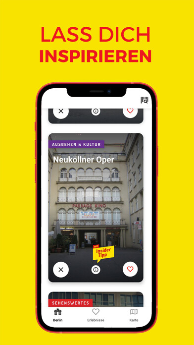 Emulate iPhone app Reiseplaner Berlin using MyAndroid