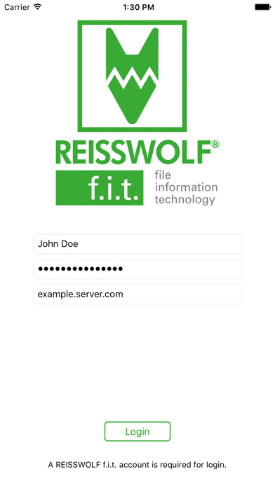 Emulate iPhone app REISSWOLF f.i.t. using MyAndroid Emulate iPhone app REISSWOLF f.i.t. using MyAndroid