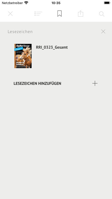 Emulate iPhone app Reiter Revue International using MyAndroid Emulate iPhone app Reiter Revue International using MyAndroid