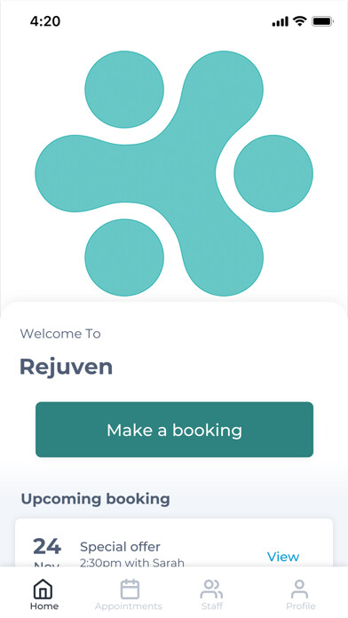 Emulate iPhone app Rejuven using MyAndroid