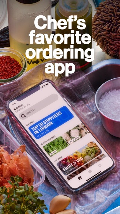 Emulate iPhone app REKKI: Wholesale Ingredients using MyAndroid