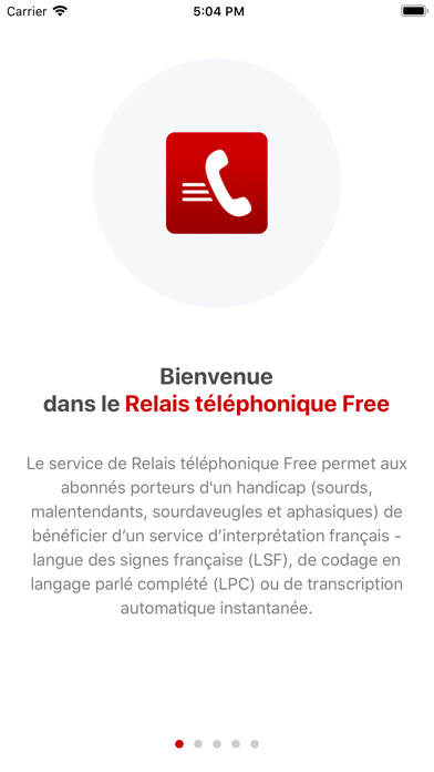 Emulate iPhone app Relais téléphonique Free using MyAndroid Emulate iPhone app Relais téléphonique Free using MyAndroid