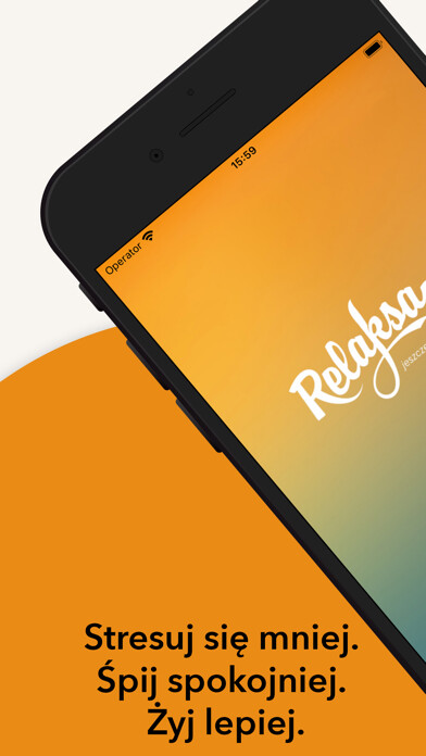 Emulate iPhone app Relaksacja - Medytacja i Sen using MyAndroid