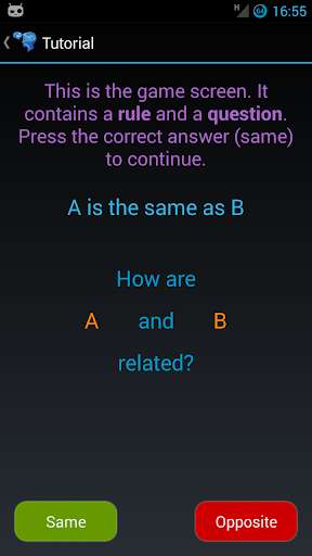 Run android online APK Relational Training from MyAndroid or emulate Relational Training using MyAndroid