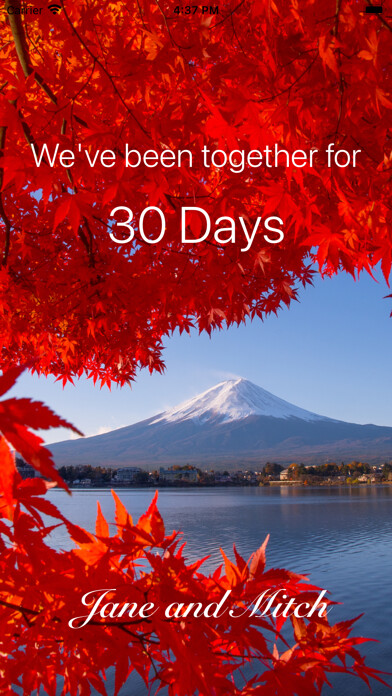 Emulate iPhone app Relationship Tracker · using MyAndroid