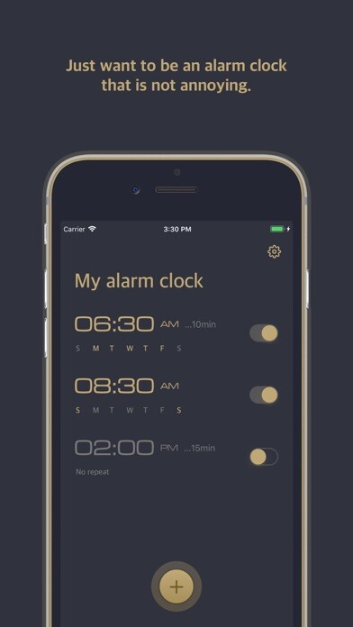 Emulate iPhone app Relax Alarm-Voice time clock using MyAndroid Emulate iPhone app Relax Alarm-Voice time clock using MyAndroid