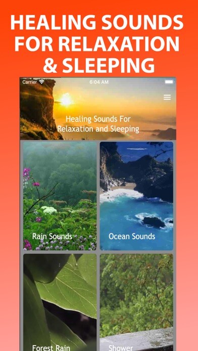 Emulate iPhone app Relaxation and sleeping sounds using MyAndroid Emulate iPhone app Relaxation and sleeping sounds using MyAndroid