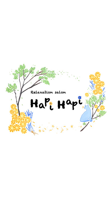 Emulate iPhone app Relaxation HapiHapi　公式アプリ using MyAndroid