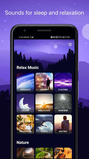 Run android online APK Relaxation sounds for sleep: sea, clock, forest from MyAndroid or emulate Relaxation sounds for sleep: sea, clock, forest using MyAndroid