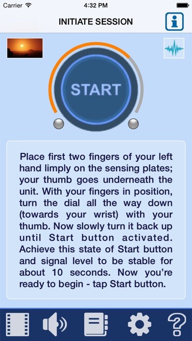 Emulate iPhone app Relax & Calm using MyAndroid Emulate iPhone app Relax & Calm using MyAndroid