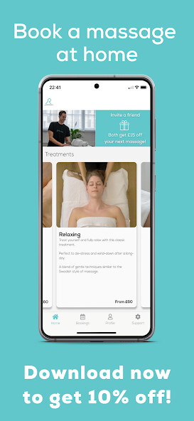 Run android online APK Relaxgo - Book A Massage At Home from MyAndroid or emulate Relaxgo - Book A Massage At Home using MyAndroid