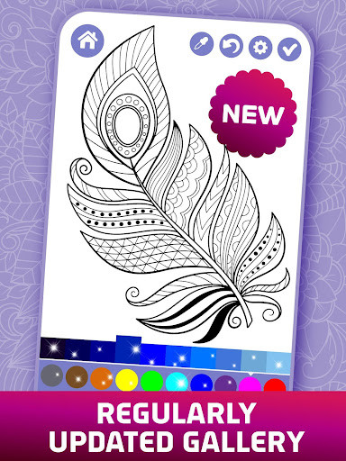 Run android online APK Relaxing Adult Coloring Book from MyAndroid or emulate Relaxing Adult Coloring Book using MyAndroid