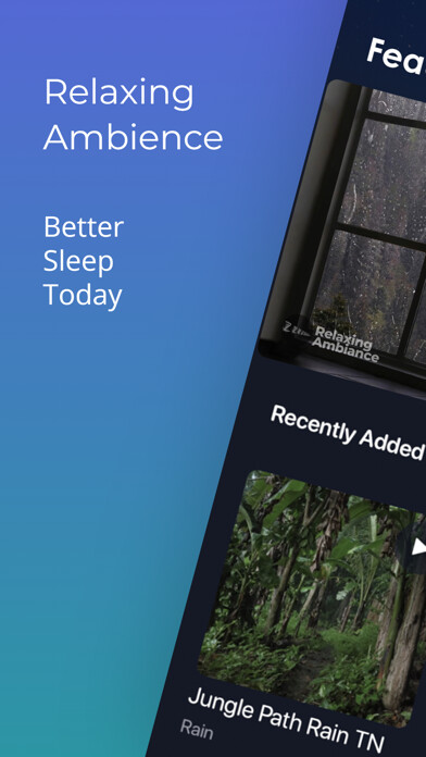 Emulate iPhone app Relaxing Ambience:Sleep Sounds using MyAndroid