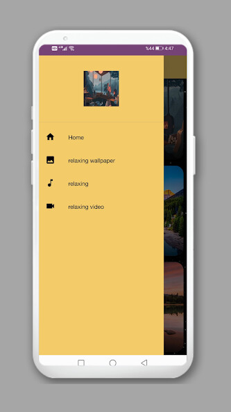 Run android online APK relaxing app from MyAndroid or emulate relaxing app using MyAndroid