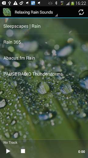 Run android online APK Relaxing Rain Sounds Radios from MyAndroid or emulate Relaxing Rain Sounds Radios using MyAndroid