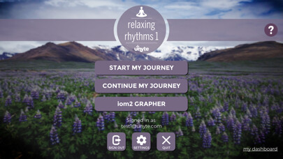 Emulate iPhone app Relaxing Rhythms by Unyte using MyAndroid Emulate iPhone app Relaxing Rhythms by Unyte using MyAndroid
