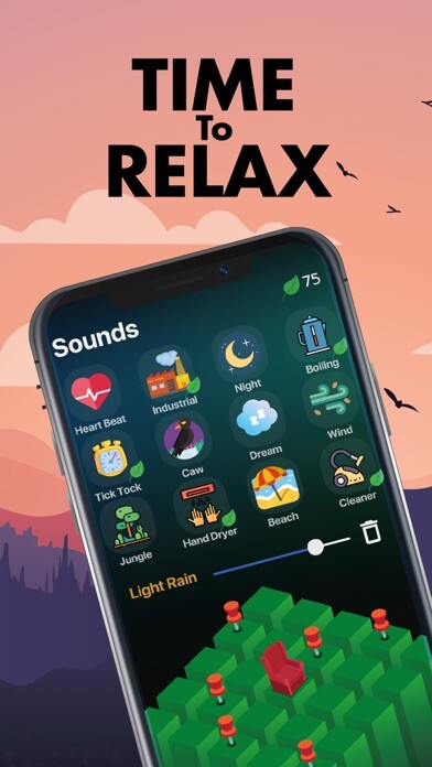 Emulate iPhone app Relaxing Sounds 3D using MyAndroid Emulate iPhone app Relaxing Sounds 3D using MyAndroid
