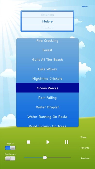 Emulate iPhone app Relaxing Sounds: Calming Nature, Ambient Melodies using MyAndroid Emulate iPhone app Relaxing Sounds: Calming Nature, Ambient Melodies using MyAndroid