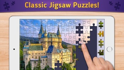 Emulate iPhone app Relax Jigsaw Puzzles using MyAndroid
