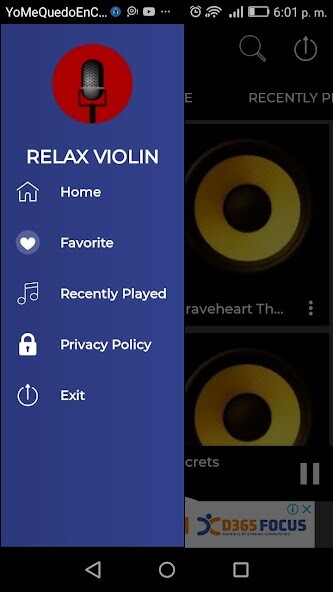 Run android online APK relax music violin from MyAndroid or emulate relax music violin using MyAndroid