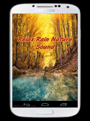 Emulate Android APK Relax Rain Nature Sounds