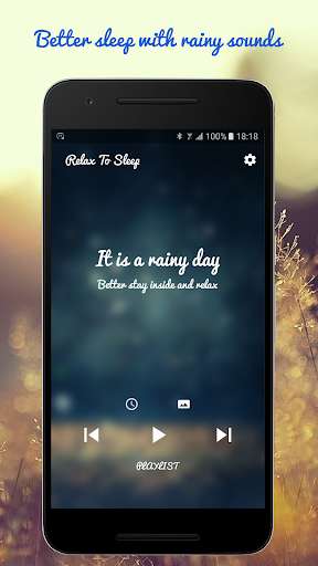 Run android online APK Relax Sounds To Sleep - Better Sleep With Rain from MyAndroid or emulate Relax Sounds To Sleep - Better Sleep With Rain using MyAndroid