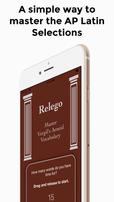 Emulate iPhone app Relego: AP Latin Companion using MyAndroid