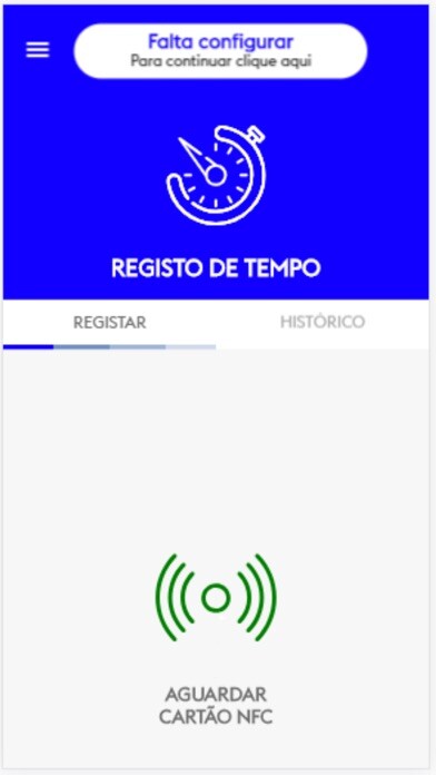 Emulate iPhone app Relógio Ponto using MyAndroid