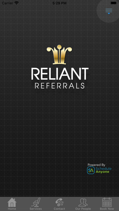 Emulate iPhone app Reliant Referrals using MyAndroid Emulate iPhone app Reliant Referrals using MyAndroid