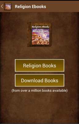 Emulate Android APK Religion Ebooks