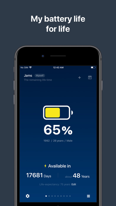 Emulate iPhone app Remaining - Battery of life using MyAndroid Emulate iPhone app Remaining - Battery of life using MyAndroid