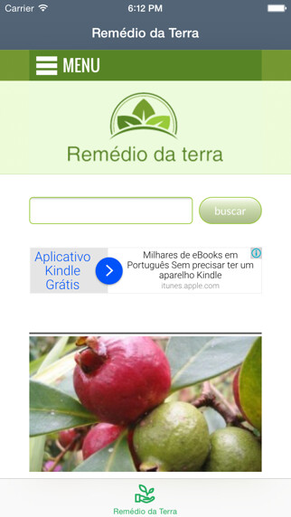Emulate iPhone app REMÉDIO DA TERRA - RECEITAS DE REMÉDIOS CASEIROS GRÁTIS TODOS OS DIAS using MyAndroid Emulate iPhone app REMÉDIO DA TERRA - RECEITAS DE REMÉDIOS CASEIROS GRÁTIS TODOS OS DIAS using MyAndroid