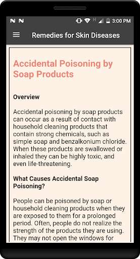 Emulate Android APK Remedies for Skin Diseases