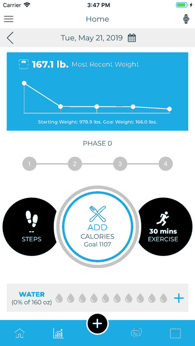Emulate iPhone app Remedy Weight Loss using MyAndroid